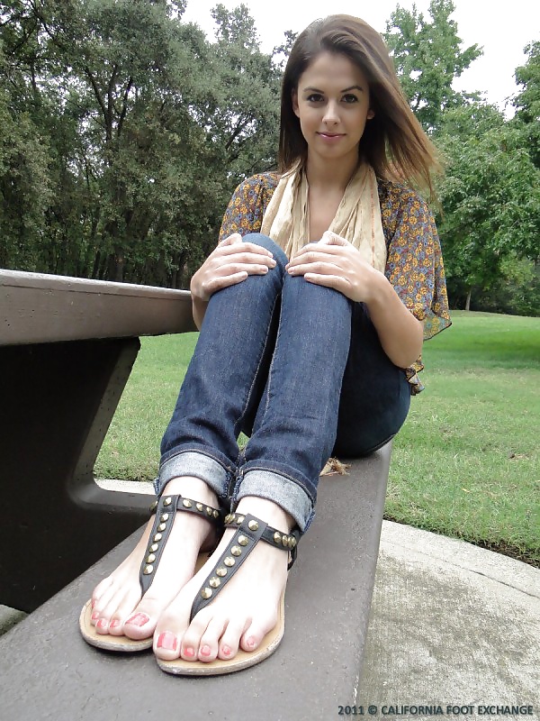 Cute Teen Feets in Sandals #32016384