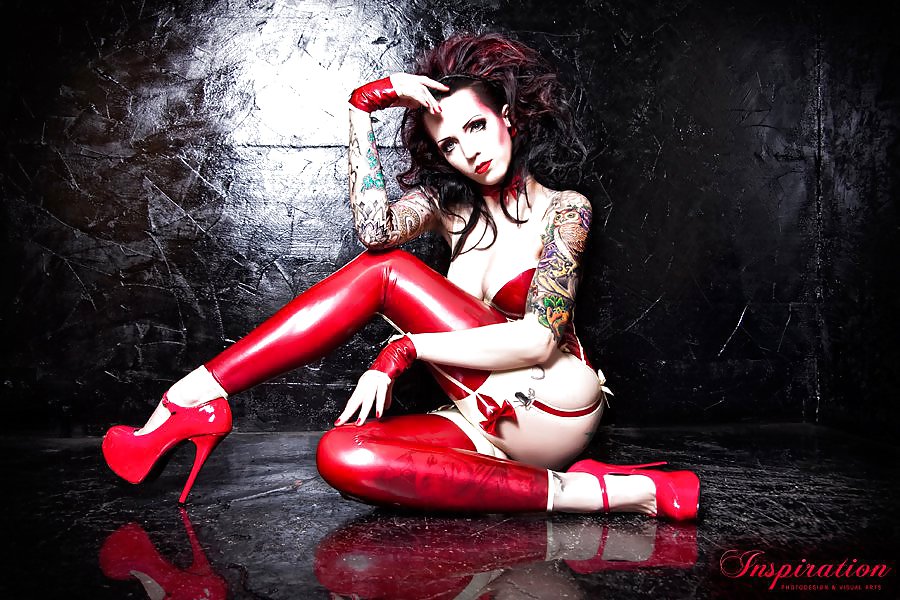 Beautiful Girls, Tattooed And Latex 2 #23396159