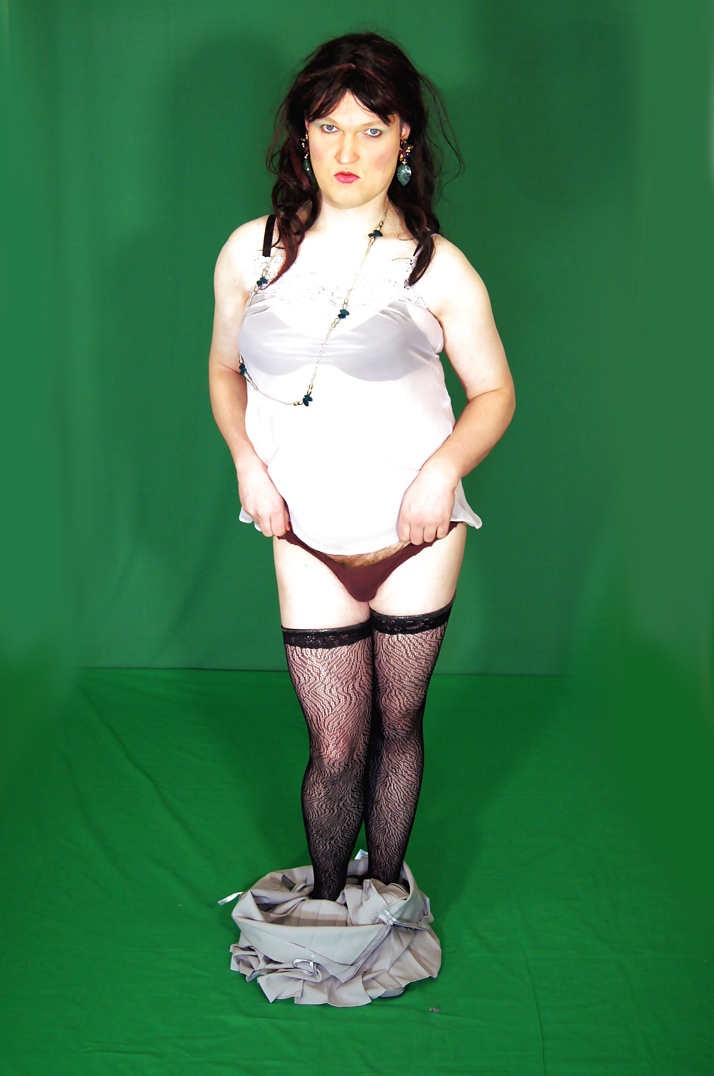 Tgirl with pleated Skirt #35096117