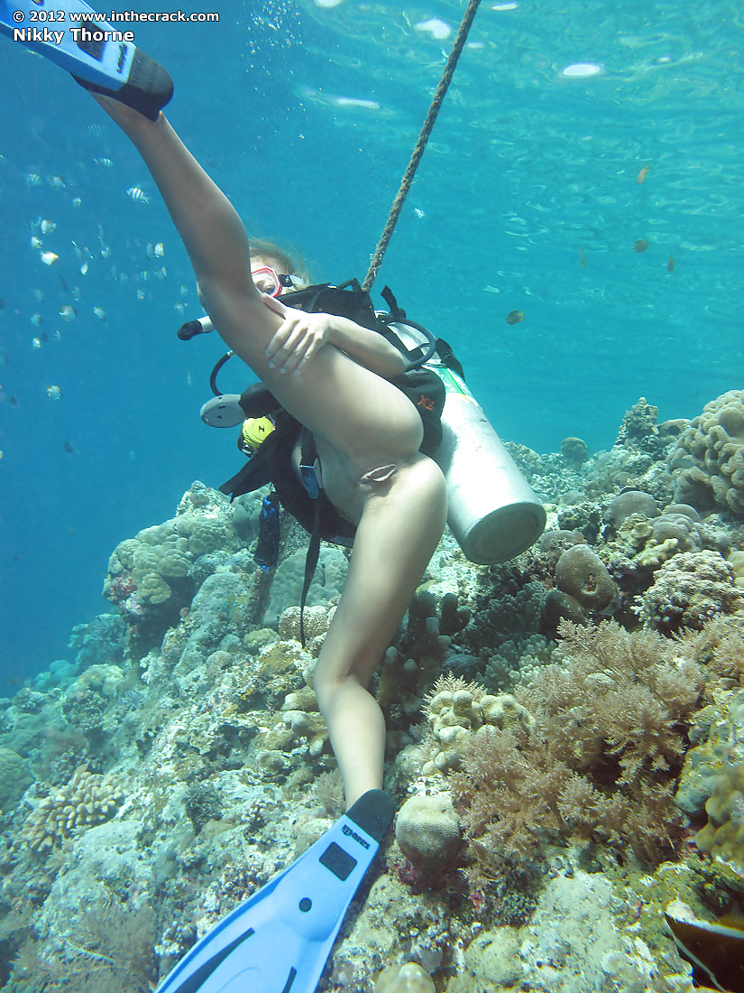 Bottomless Scuba Diving with Nikky Thorne #26425950