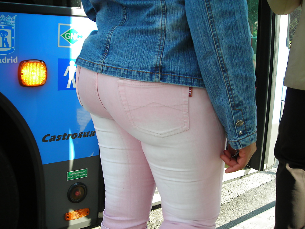 Candid ass in the bus stop #29404175