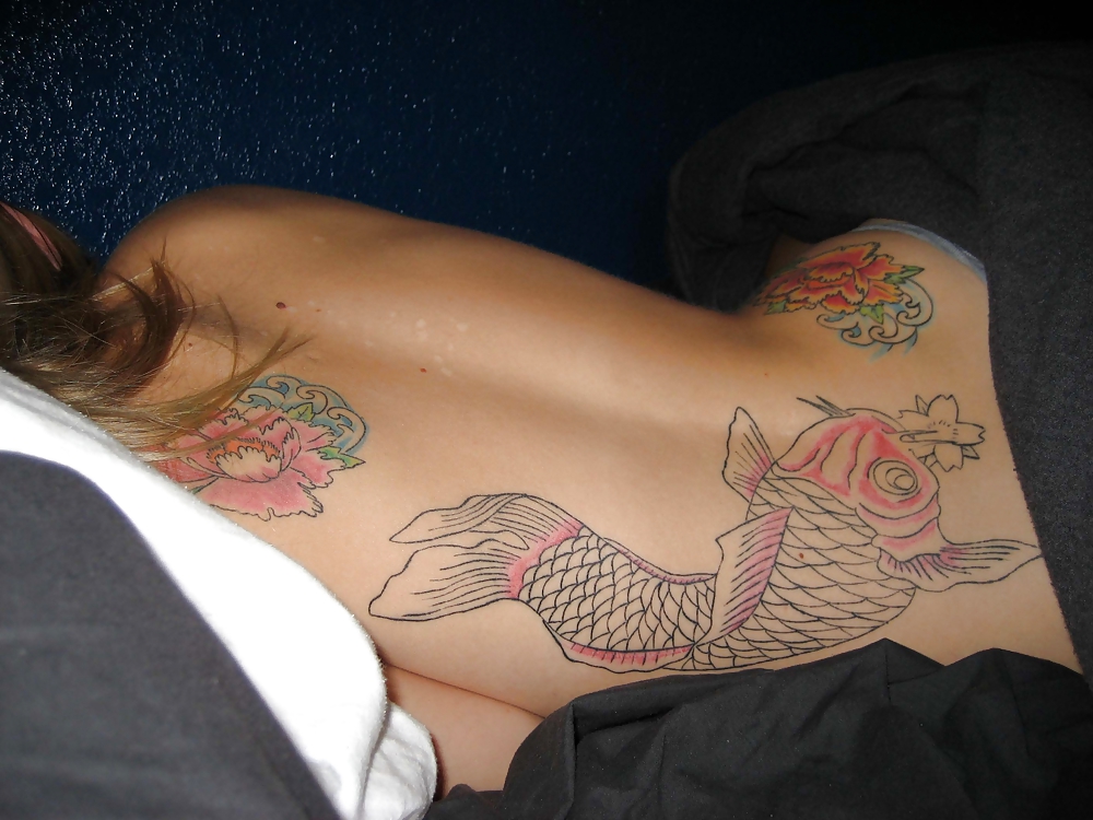 Tattooed Teen Pierced Nips #37161096