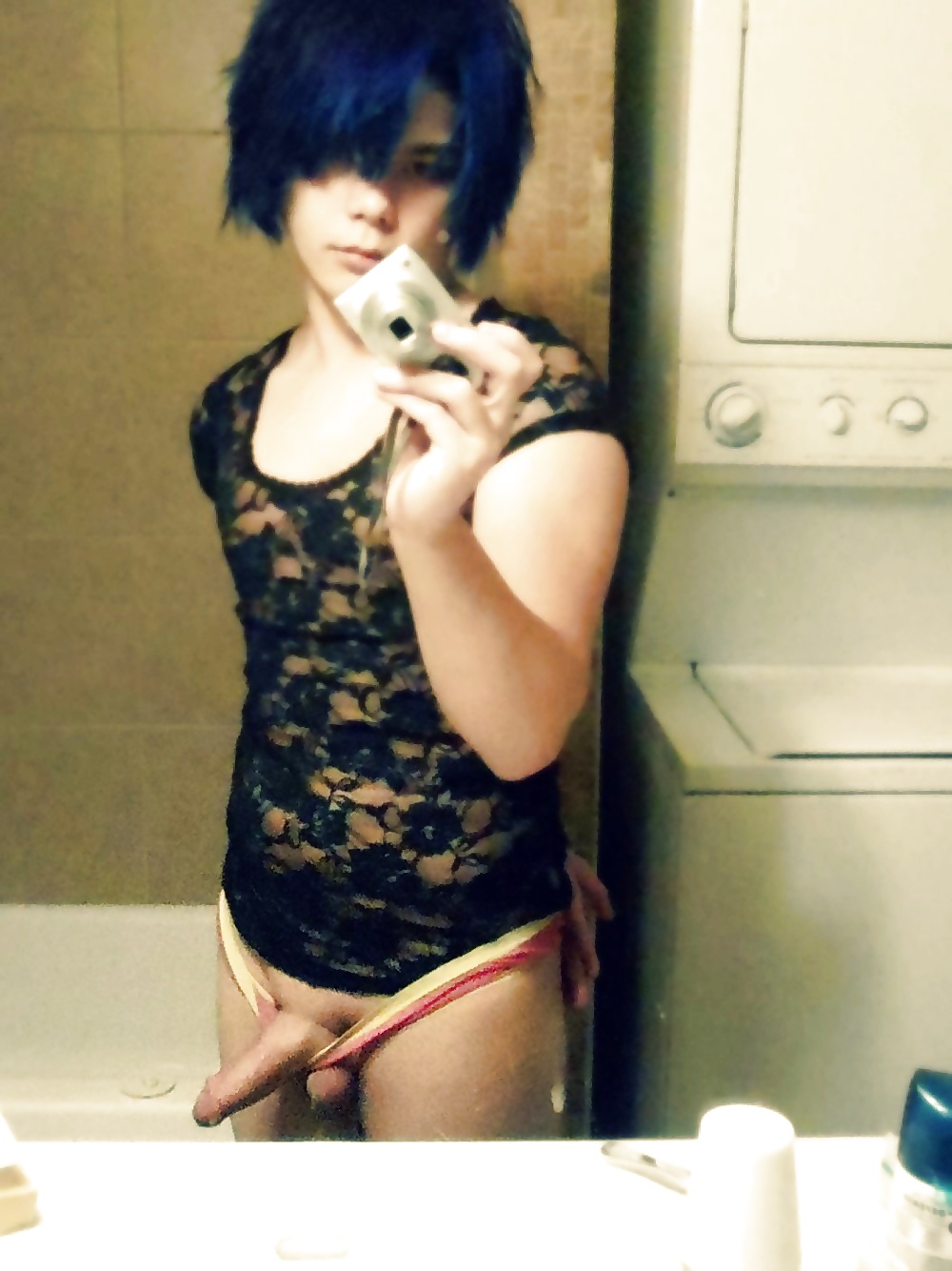 CD's,Trap's & Femboy's showing their cocks #6 #39347008