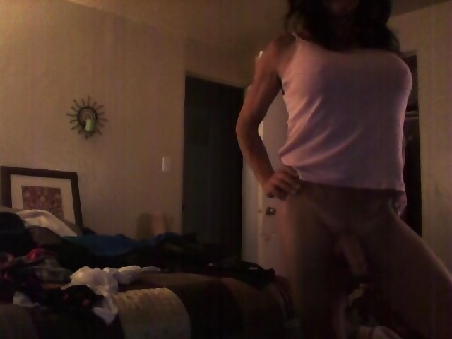 Lisa Love Crossdresser playing in pink panties #33581585