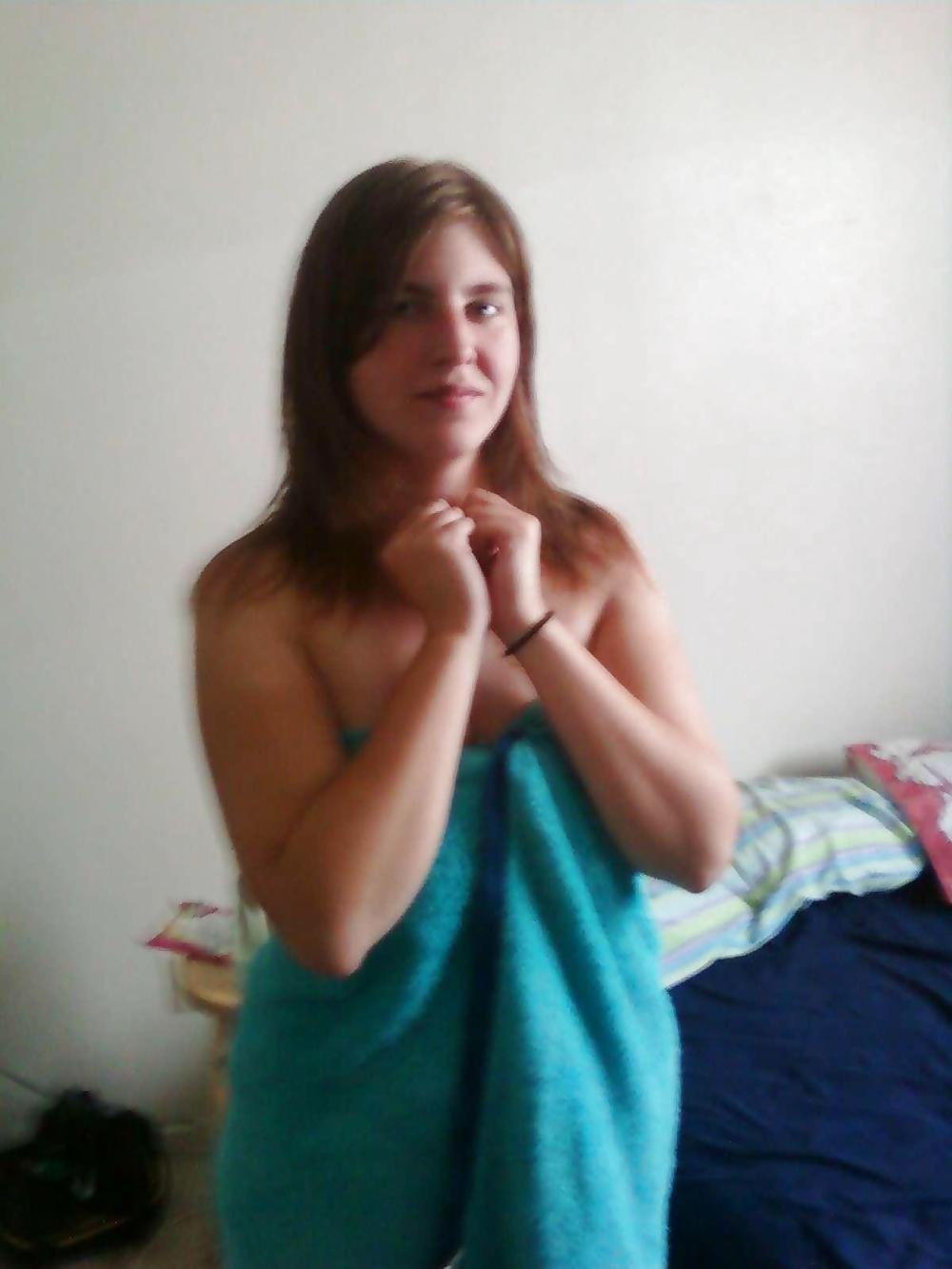 Busty and furry beginner teengirl