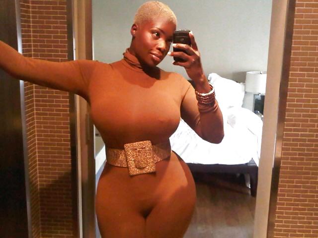 Sibongile Cummings: Gorgeous Thick Chocolate Model - Ameman #24448625