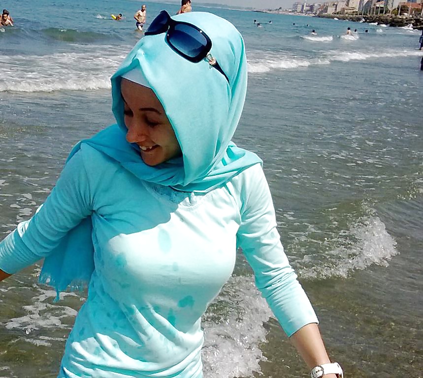 Türkisch Arabischen Turban-Hijab #32510057