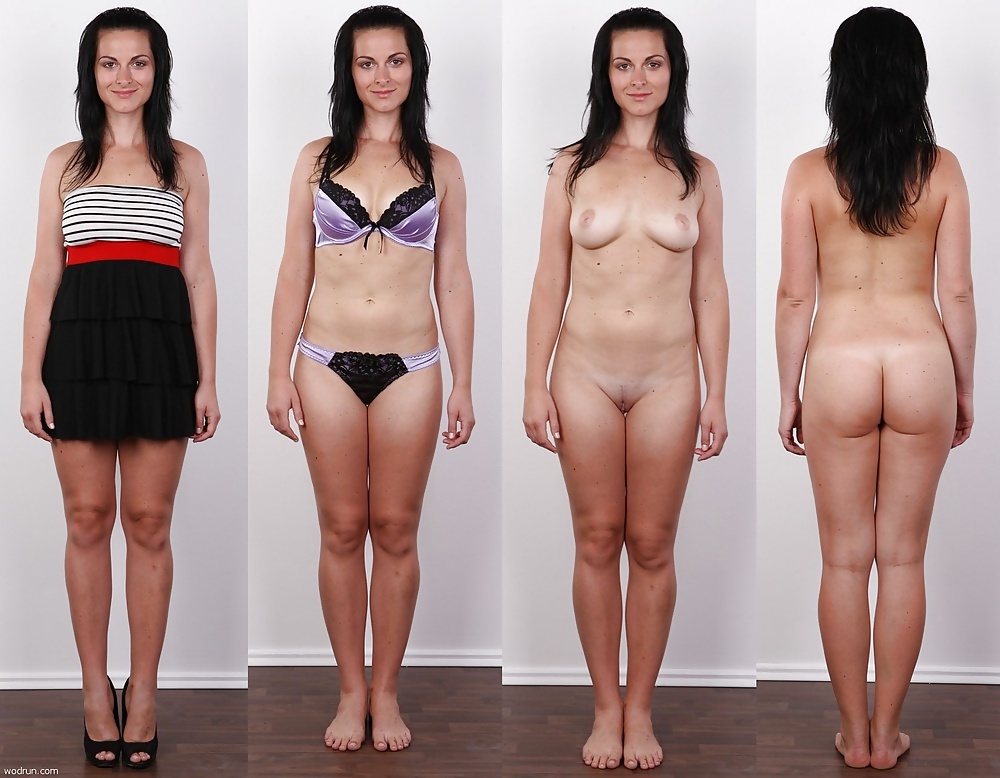 着衣と裸の68 - チェコの女性
 #40861499