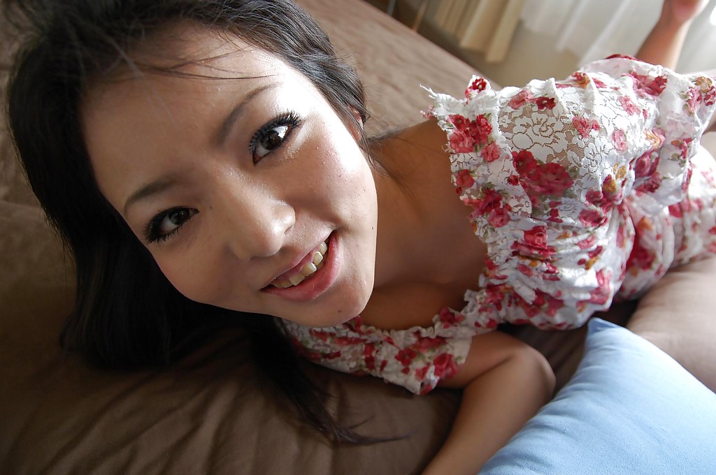 Asian teen Nao Miyazaki undressing and exposing her pussy in close up #50049048