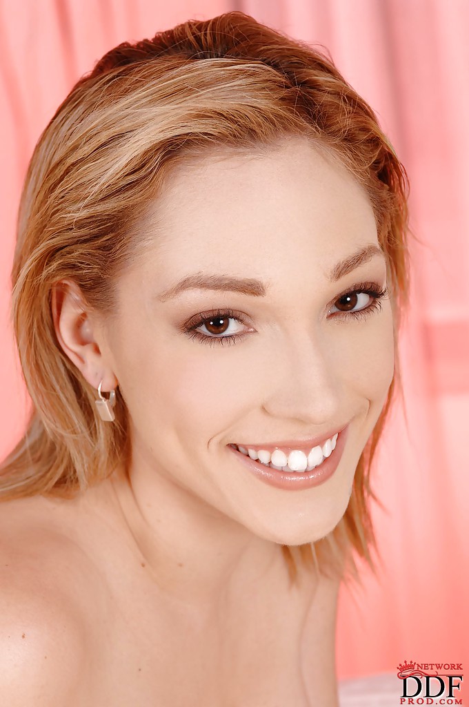 Lewd cutie on high heels Lily LaBeau getting naked and spreading her legs #54743735