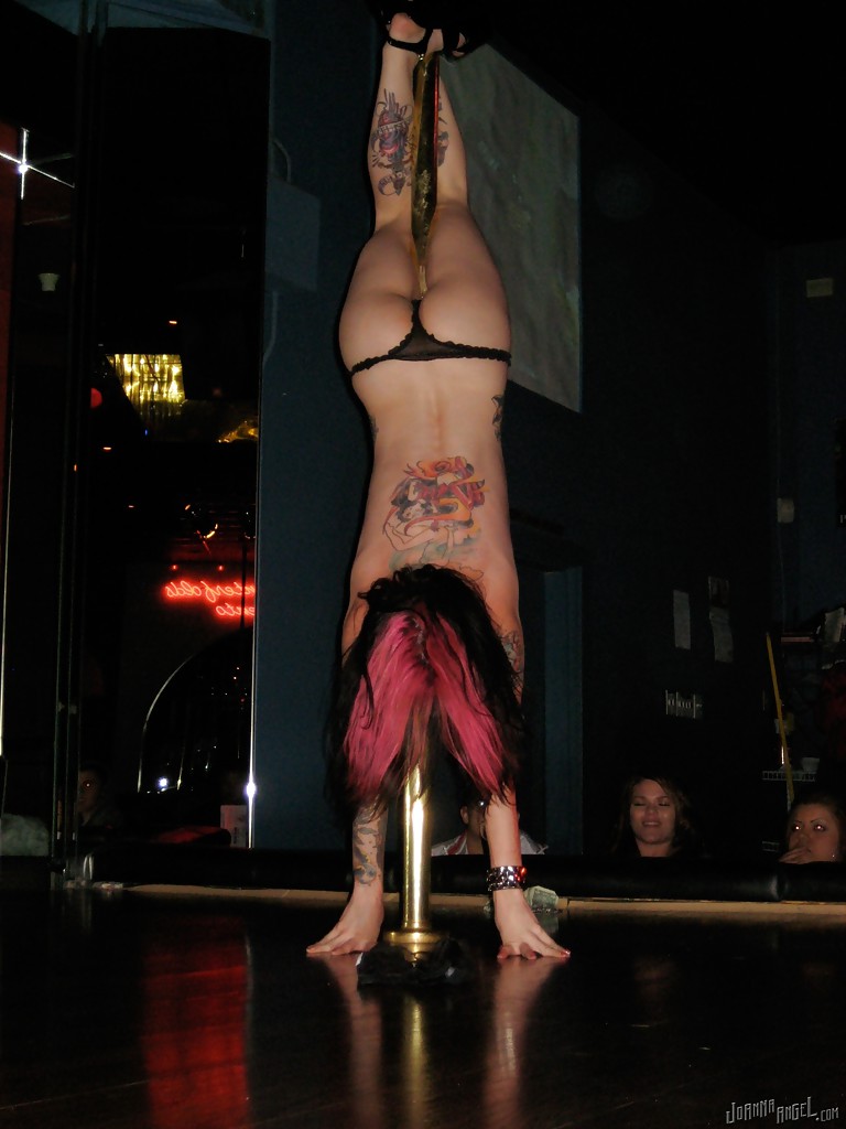 Clothed amateur milf Joanna Angel dose a sexy striptease dance #52152850