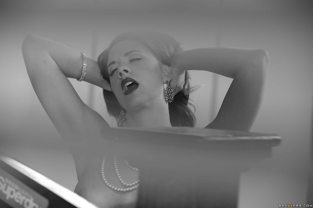 Retro sex scene with busty pornstar Chanel Preston and her lover #53300070
