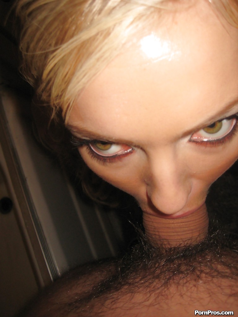 Blonde Ally Kay deepthroats cock in POV scenes and swallows #50564490