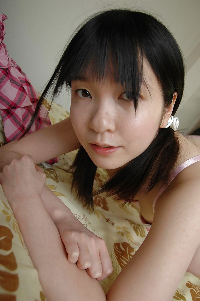 Shy asian teen stripping down and showcasing her gash in close up #50043667