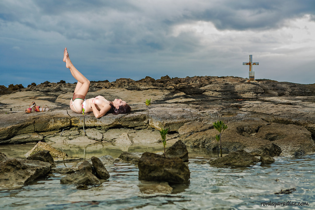 With so many photoshoots Roni is capable of delivering pleasure #55375898