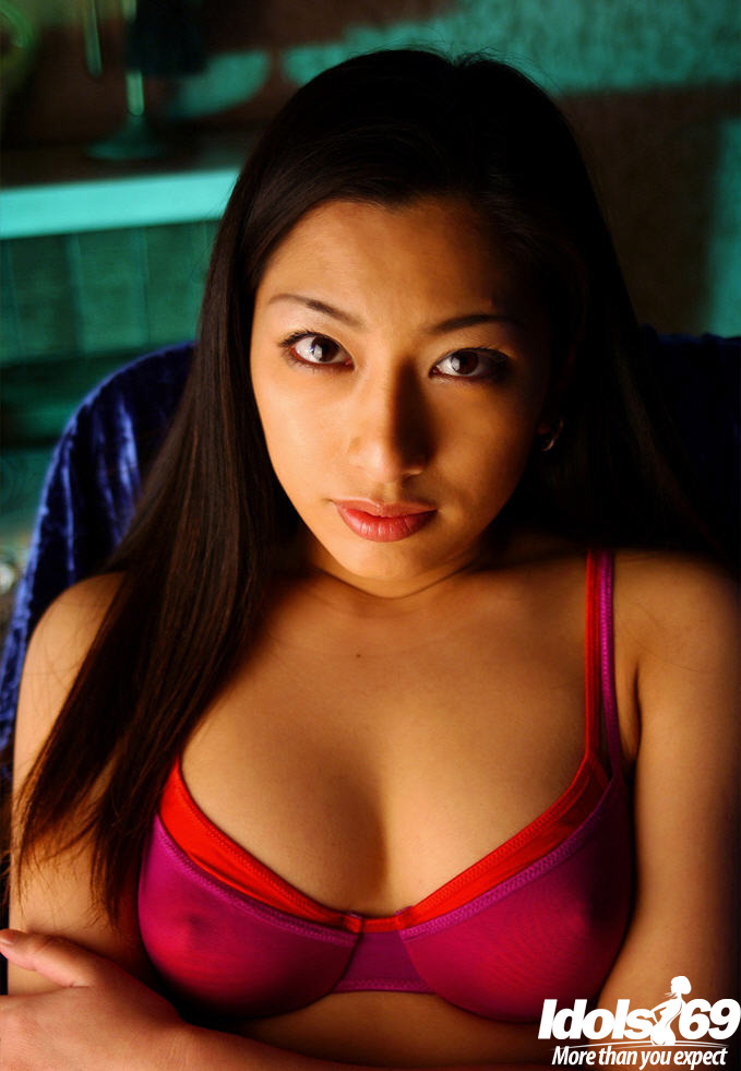 Stunning asian babe Ran Asakawa uncovering her petite tiny tits #51210631