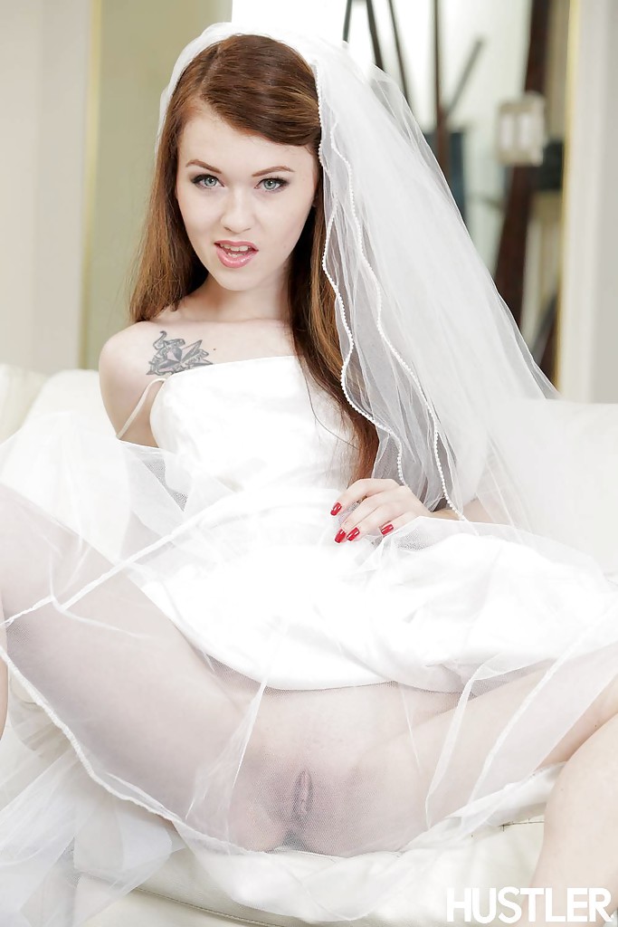 Pornstar Misha Cross spreads just married legs for shaved pussy fingering #50107239