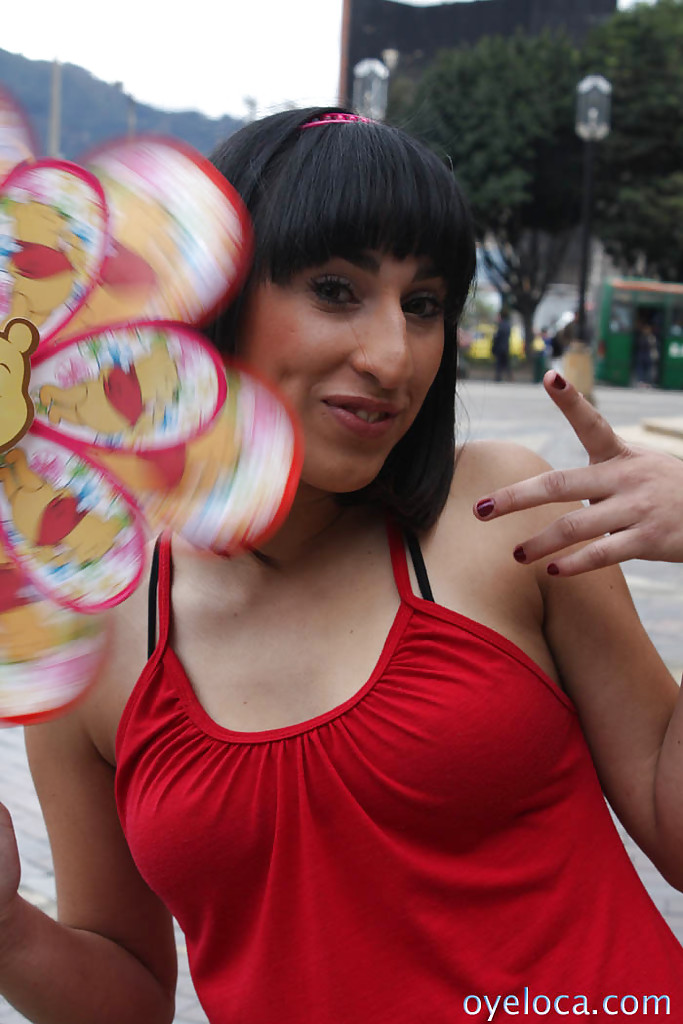 Latina slut Isabel Torvos demonstrating her goods and fingering her pussy #51623877