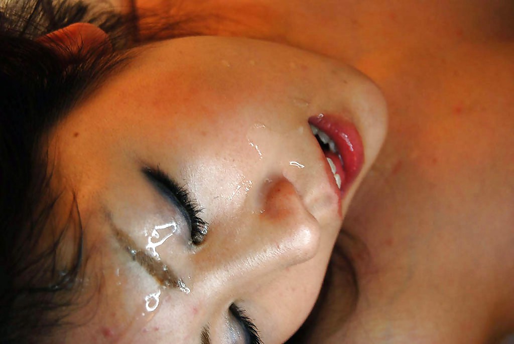 Slutty asian teen Ayaka Kimura gets facialized after passionate twatting #51197778