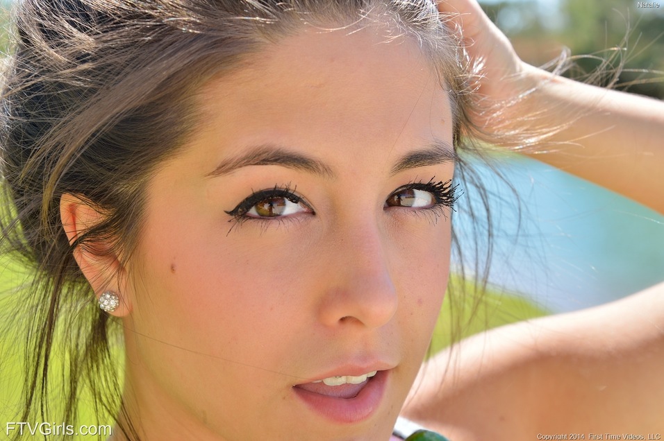 Athletic brunette bombshell slides a cucumber deep inside of her twat #50539878