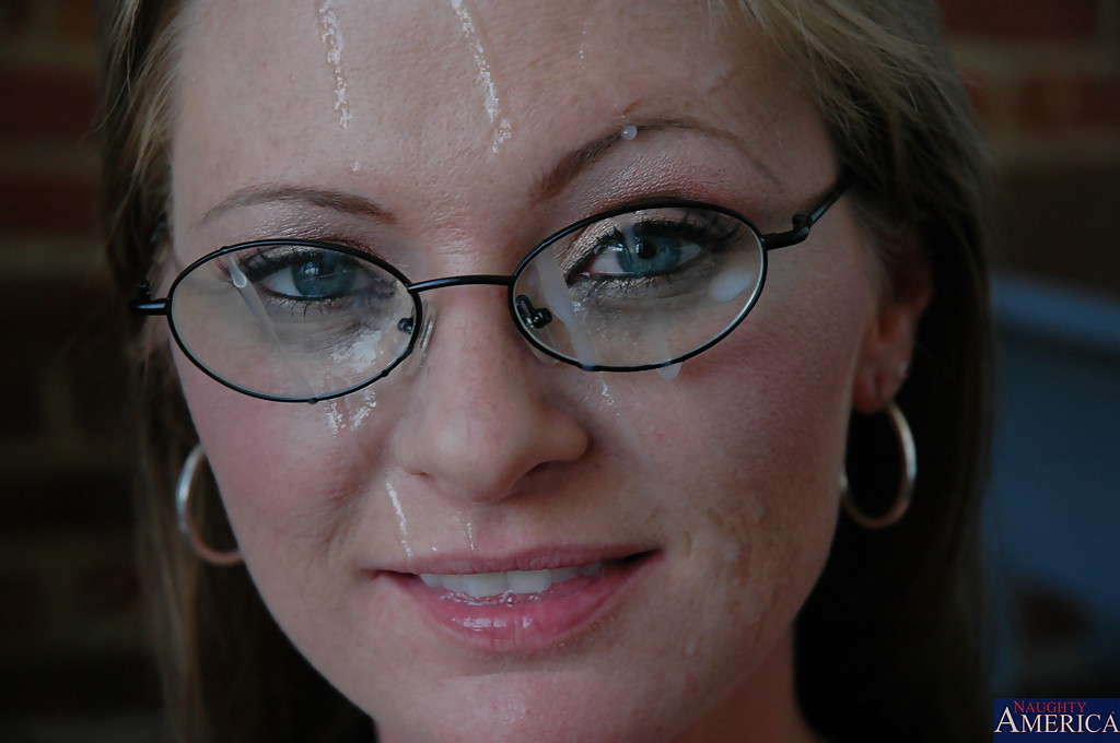 Hardcore fuck of a busty milf chick in sexy glasses Allison Kilgore #55081894