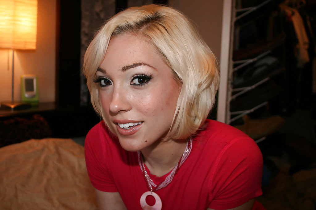Young amateur babe with tiny tits Lily Labeau strips for sex #54748595