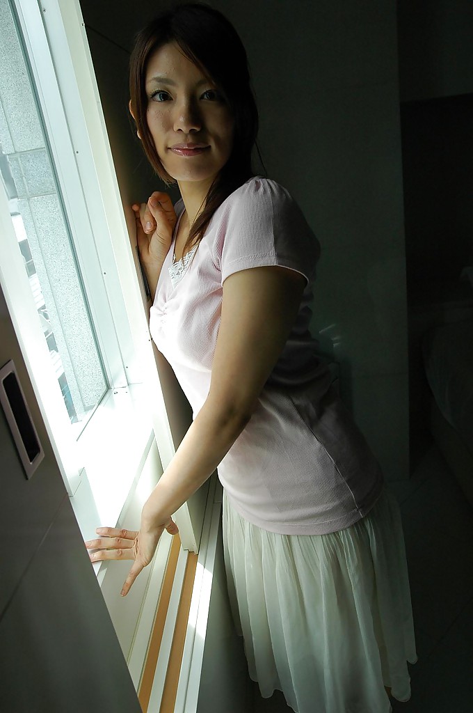 Alluring asian babe Rikako Yokoyama getting rid of her clothes #51207896