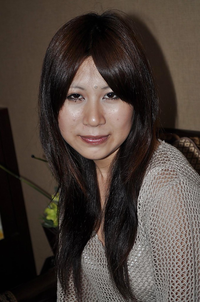 Sassy asian MILF Yoko Okada undressing and toying her hairy cunt #51195732