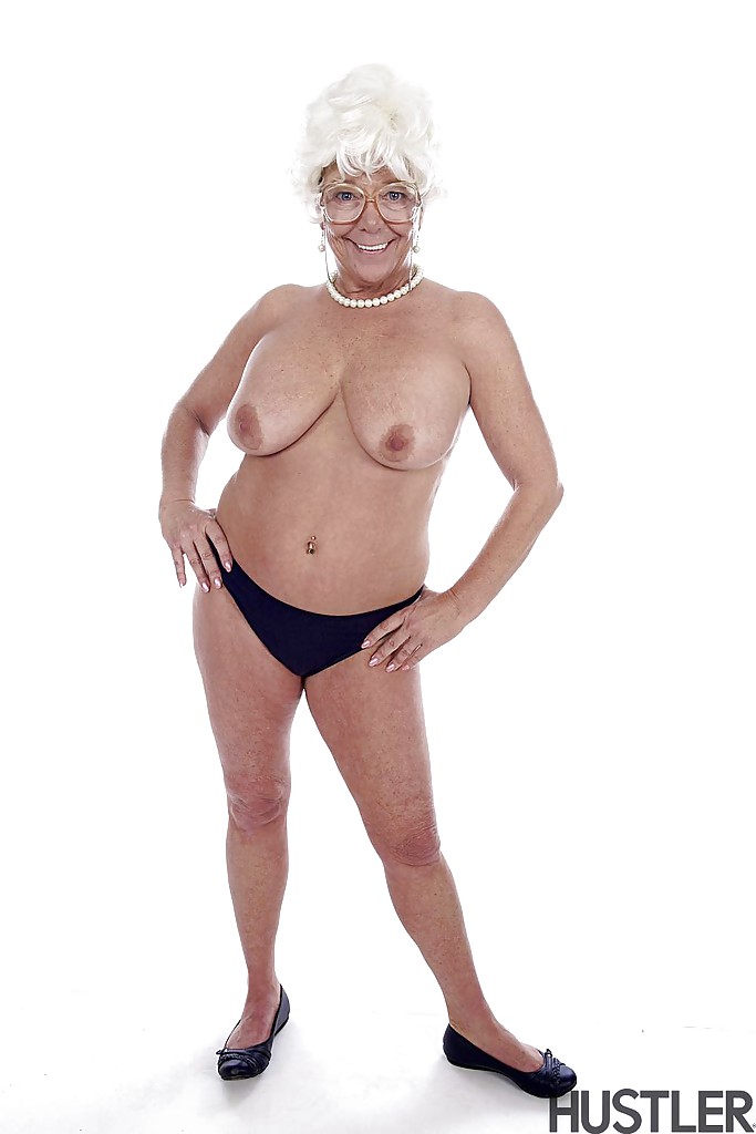 Granny Pornstar Karen Summer Modelling Fully Clothed Before Stripping