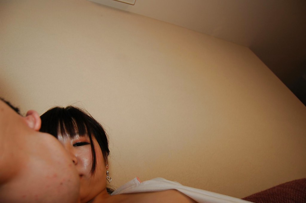 Asian girl gives a sensual blowjob and gets her hairy pussy shafted tough #50455651