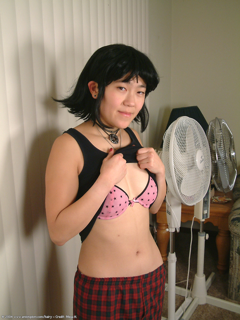 Amateur Asian female Cady shows her ugly hairy pussy and poses #51484688