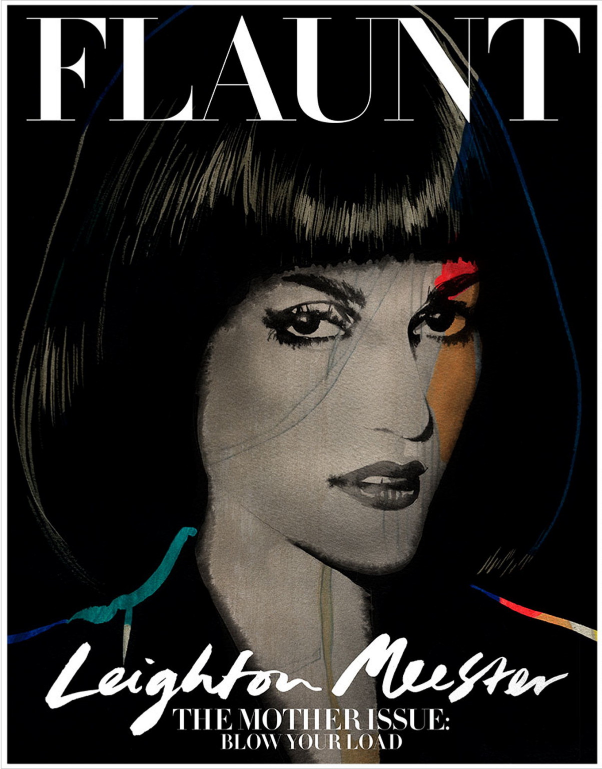 レイトン・ミースター、雑誌「flaunt」2012年11月号でホットな写真を披露
 #75249616