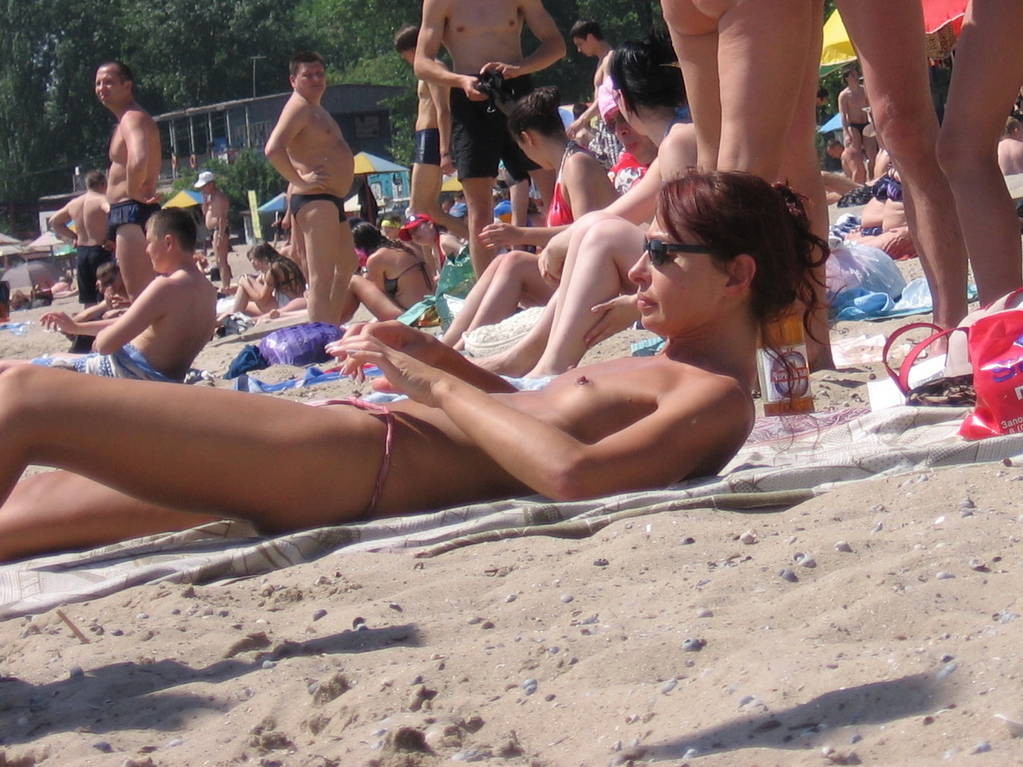 The heat will not have an impact on this nude sunbathing chick #72249886