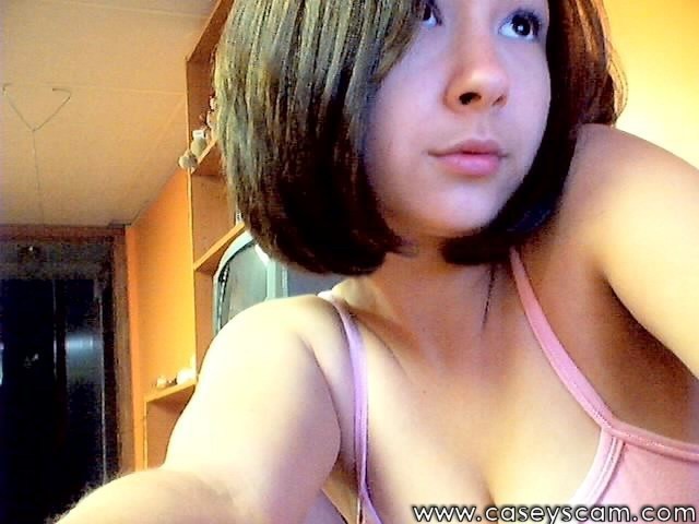 Cute asian teen posing for her webcam #70027938