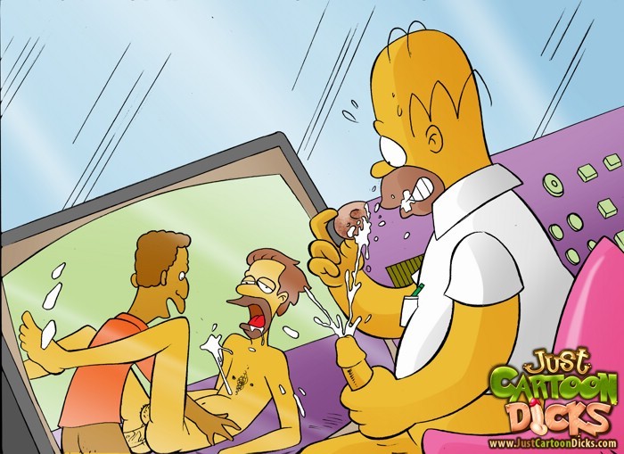 Homer et ses amis gays en chaleur
 #69659861
