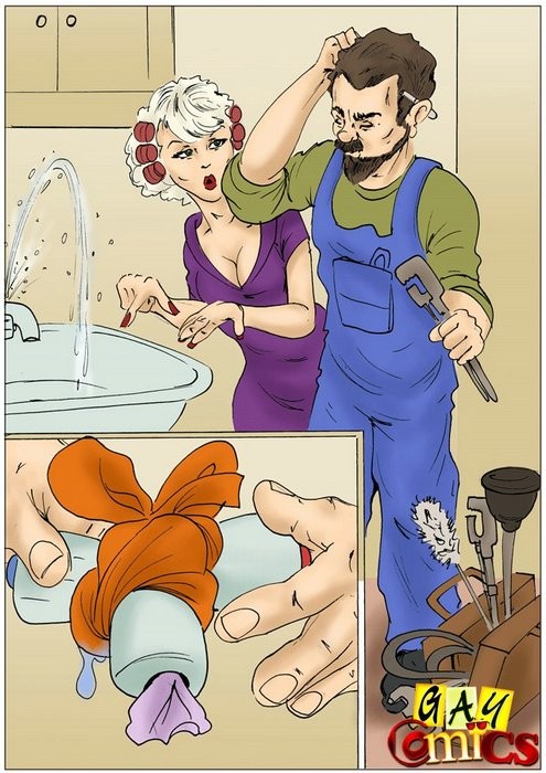 Tranny princess shagging plumber #69613279