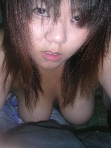 Collection of amateur Asian busty babes #69958393