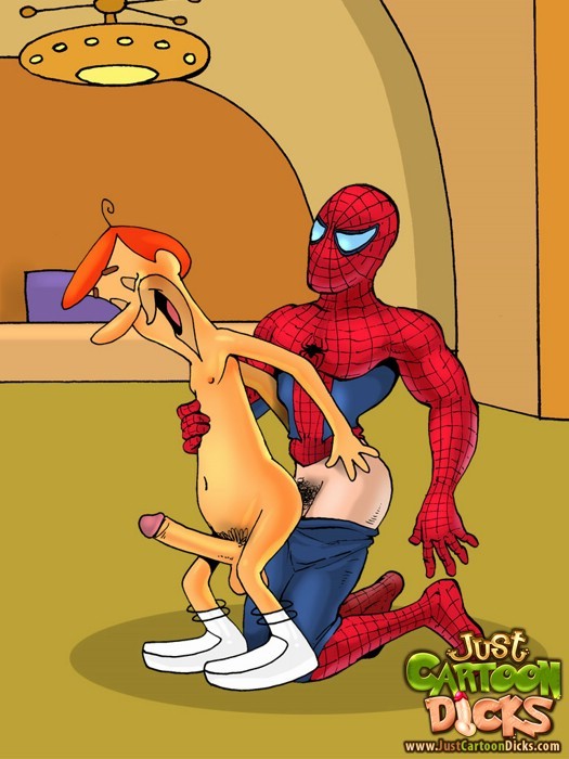 Porno spiderman con batman y superman en dibujos animados gay follando
 #69681859