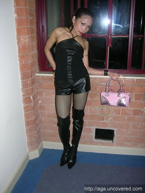 Kinky lesbian domme roughs up asian sub with cross #76644553