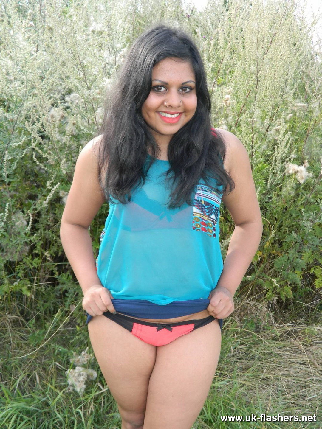 Cute Indian Amateur Kiki on a day out at the local park #67320123