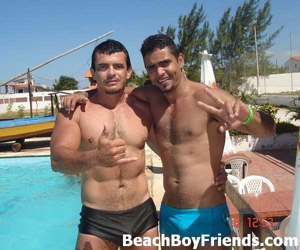 Hunks love being at the beach and showing their great bodies #76946356