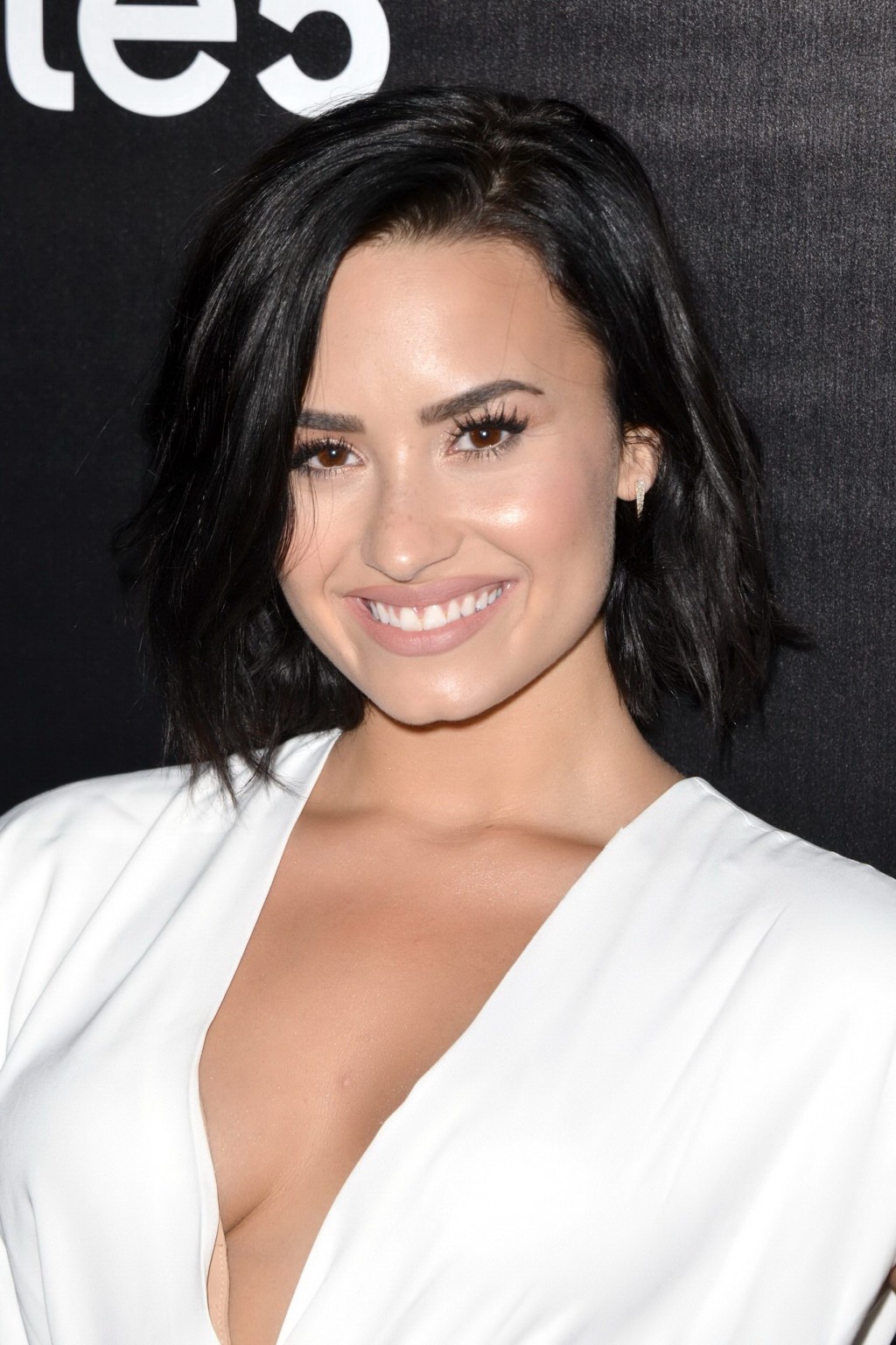 Demi Lovato showing huge cleavage at the party #75154713