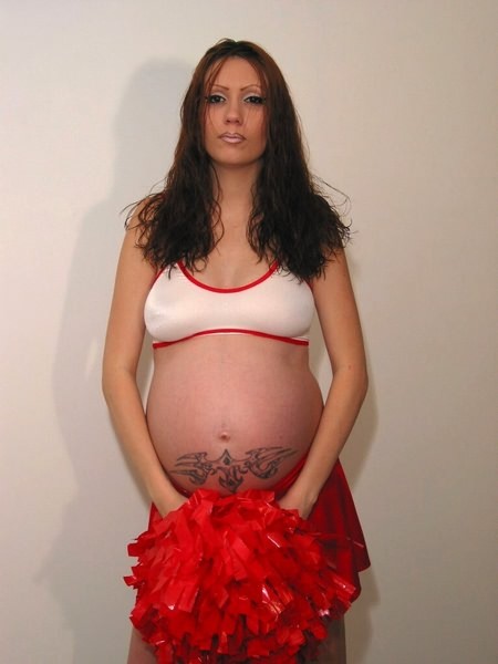 Pregnant Cheerleader #75476646