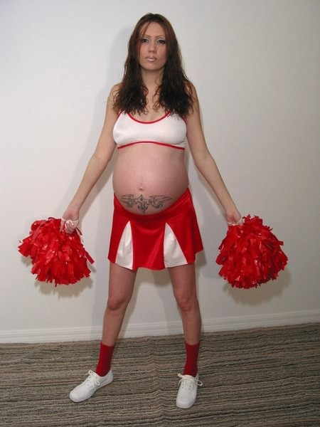 Pregnant Cheerleader #75476675