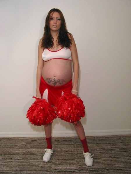 Pregnant Cheerleader #75476735