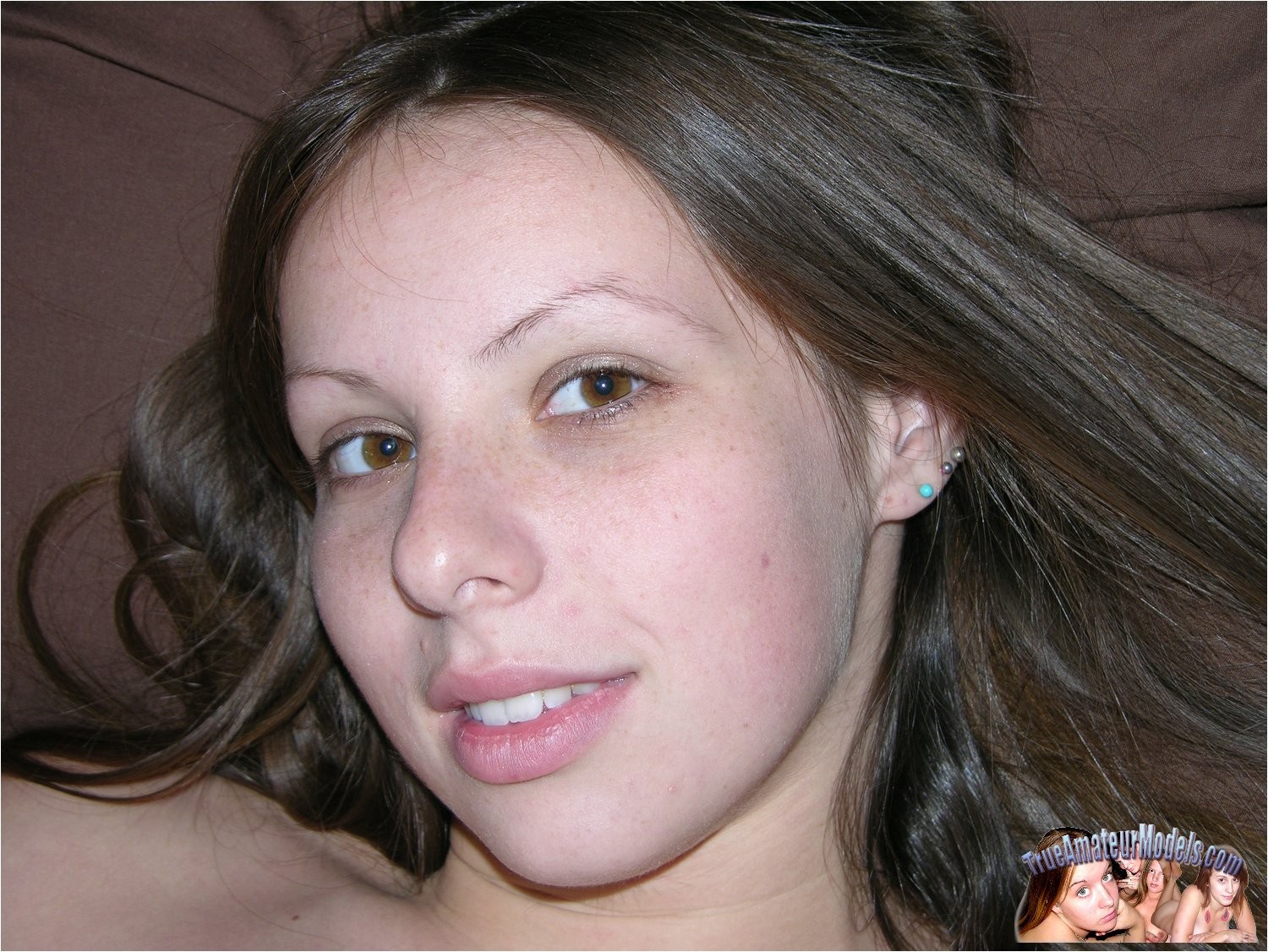 Hot Brunette Amateur Babe Modeling Nude #68196768