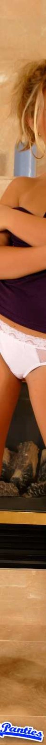 Peachez weißer Satin-Slip aus reiner Spitze
 #72636523