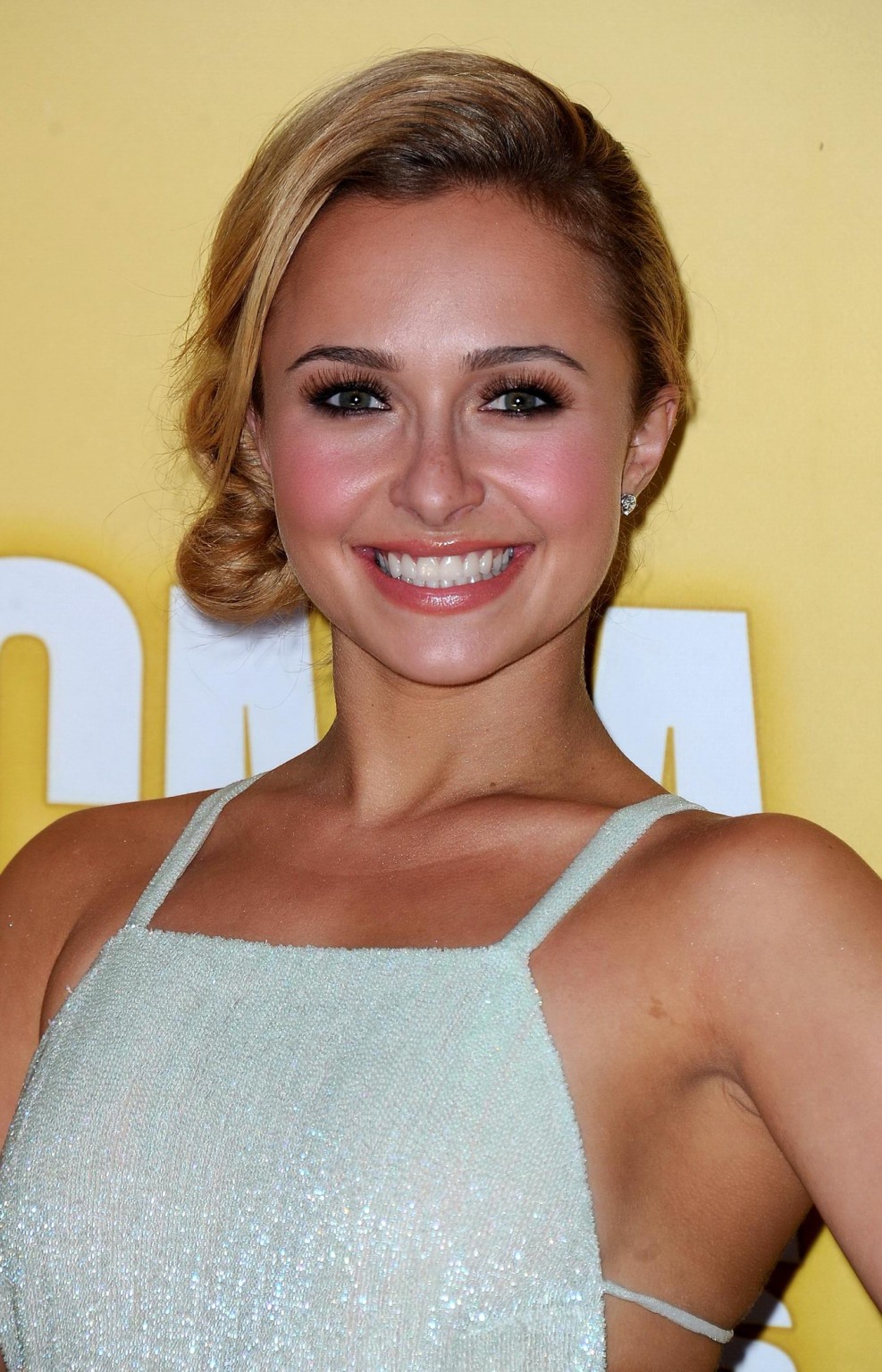 Hayden Panettiere wearing a sexy bareback dress at 46th annual CMA Awards in Nas #75249305