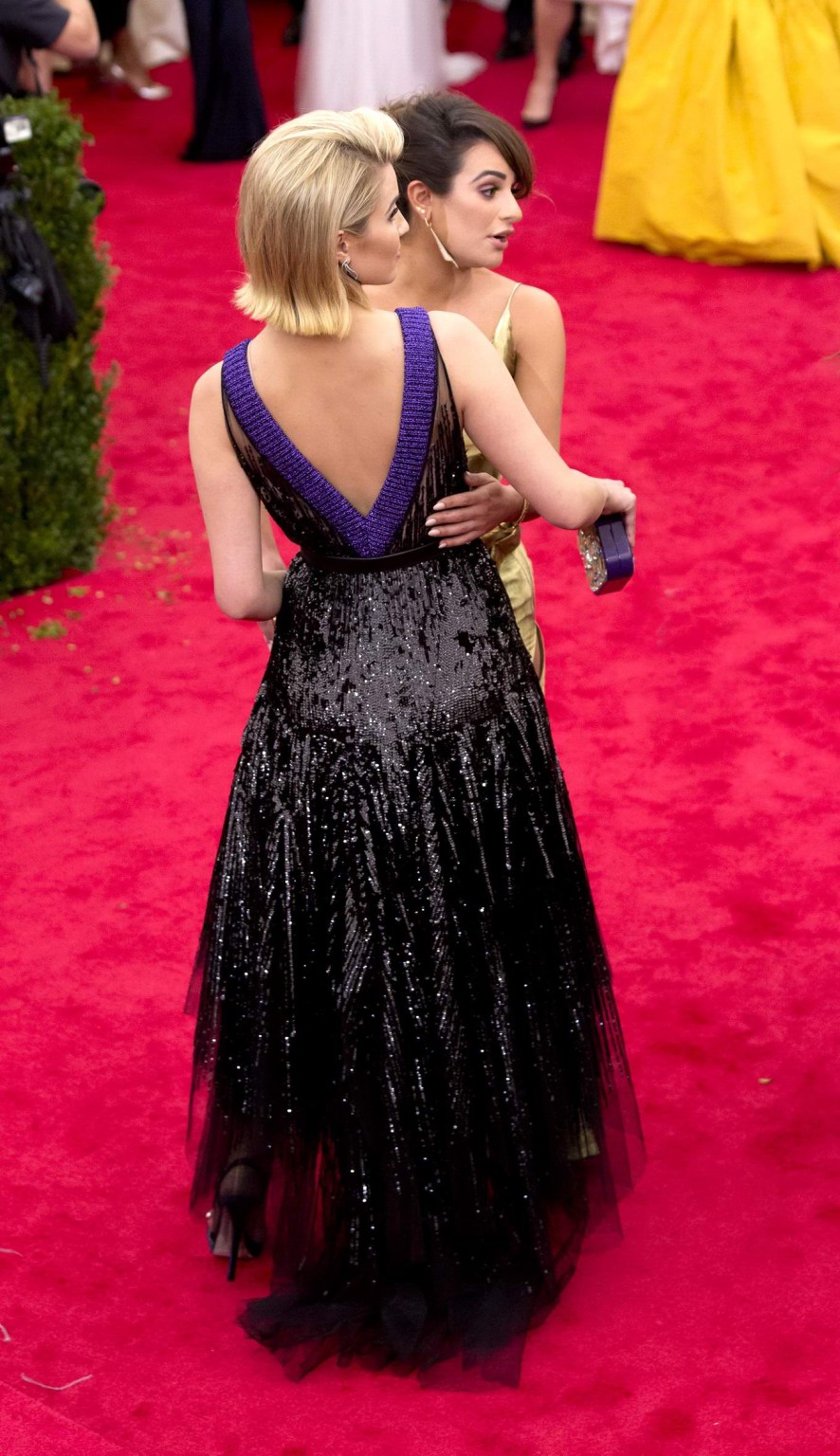 Dianna Aragon showing cleavage at the 2014 Met Gala in NYC #75196861
