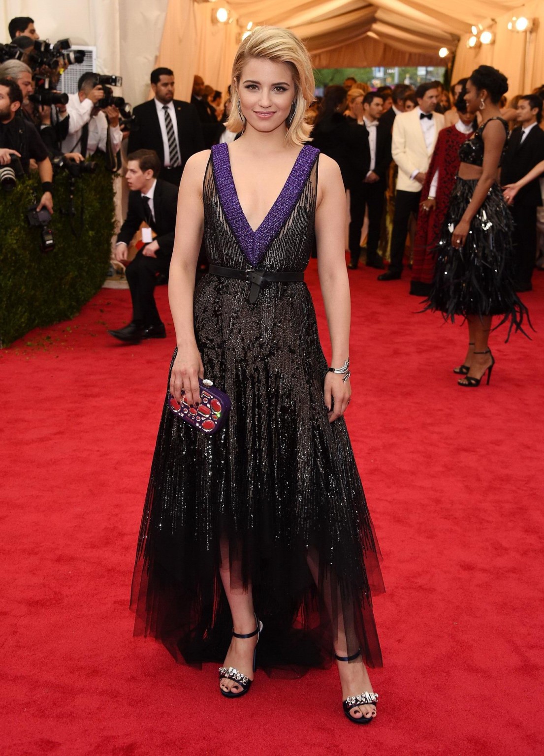 Dianna Aragon showing cleavage at the 2014 Met Gala in NYC #75196887